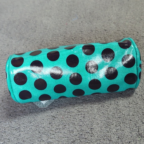 Teal & Black Dome Shaped Cosmetic Case (New) - Picture 8 of 11